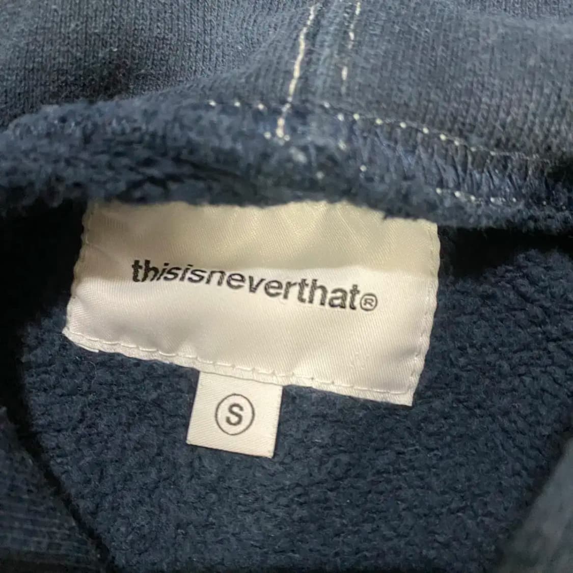 디스이즈네버댓 후드티 기모 s 상품이미지3