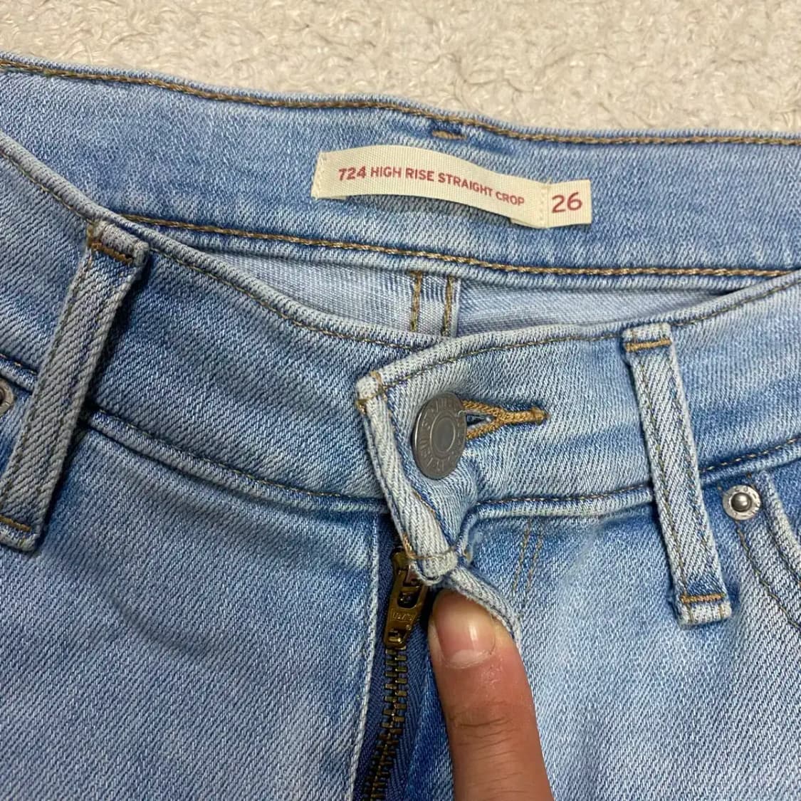 리바이스 청바지 데님 팬츠 여성 26인치 상품이미지2
