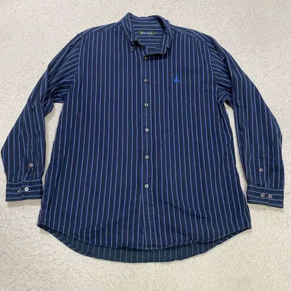 빈폴 셔츠 스트라이프 네이비 105 상품이미지1