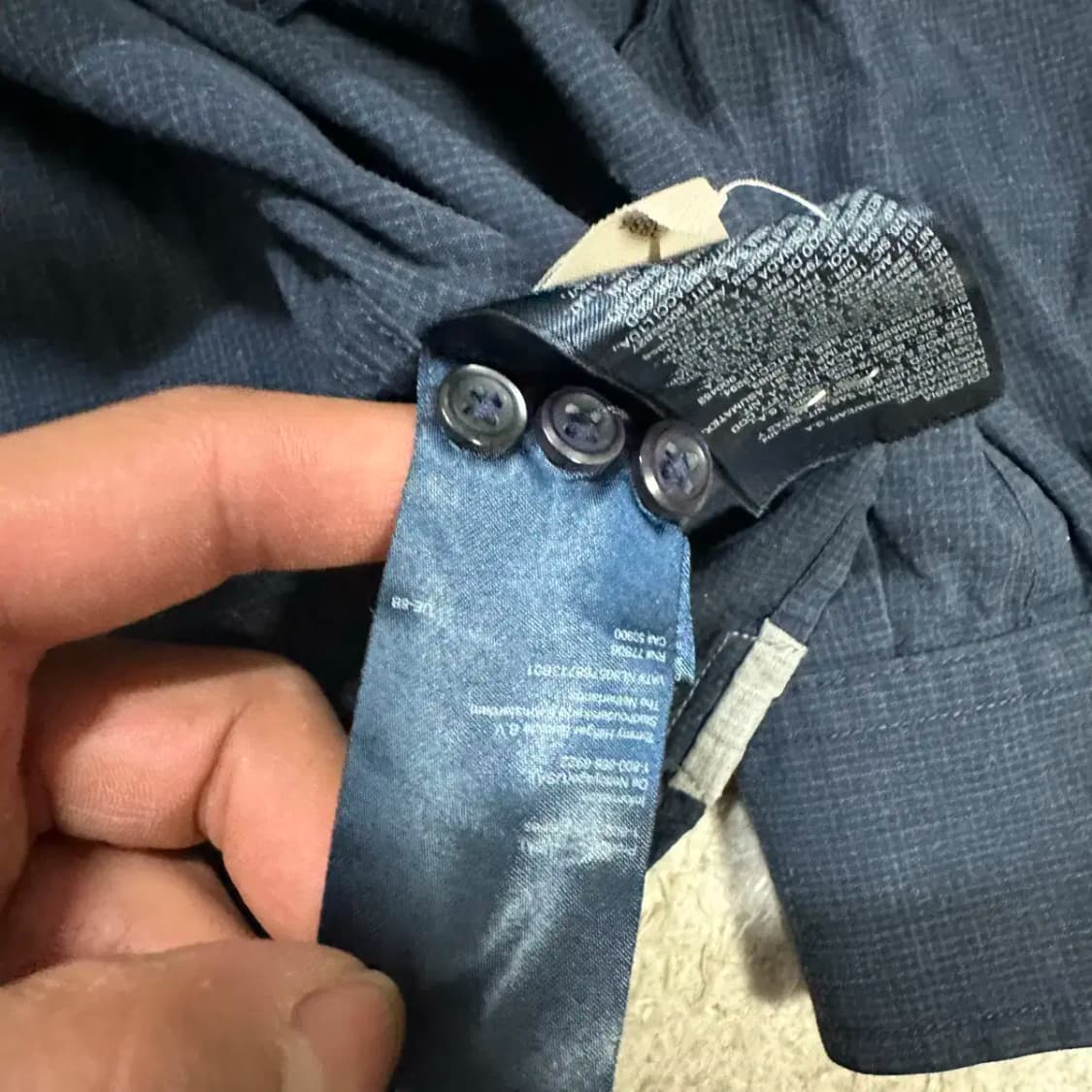 타미힐피거 셔츠 네이비 XL 상품이미지4