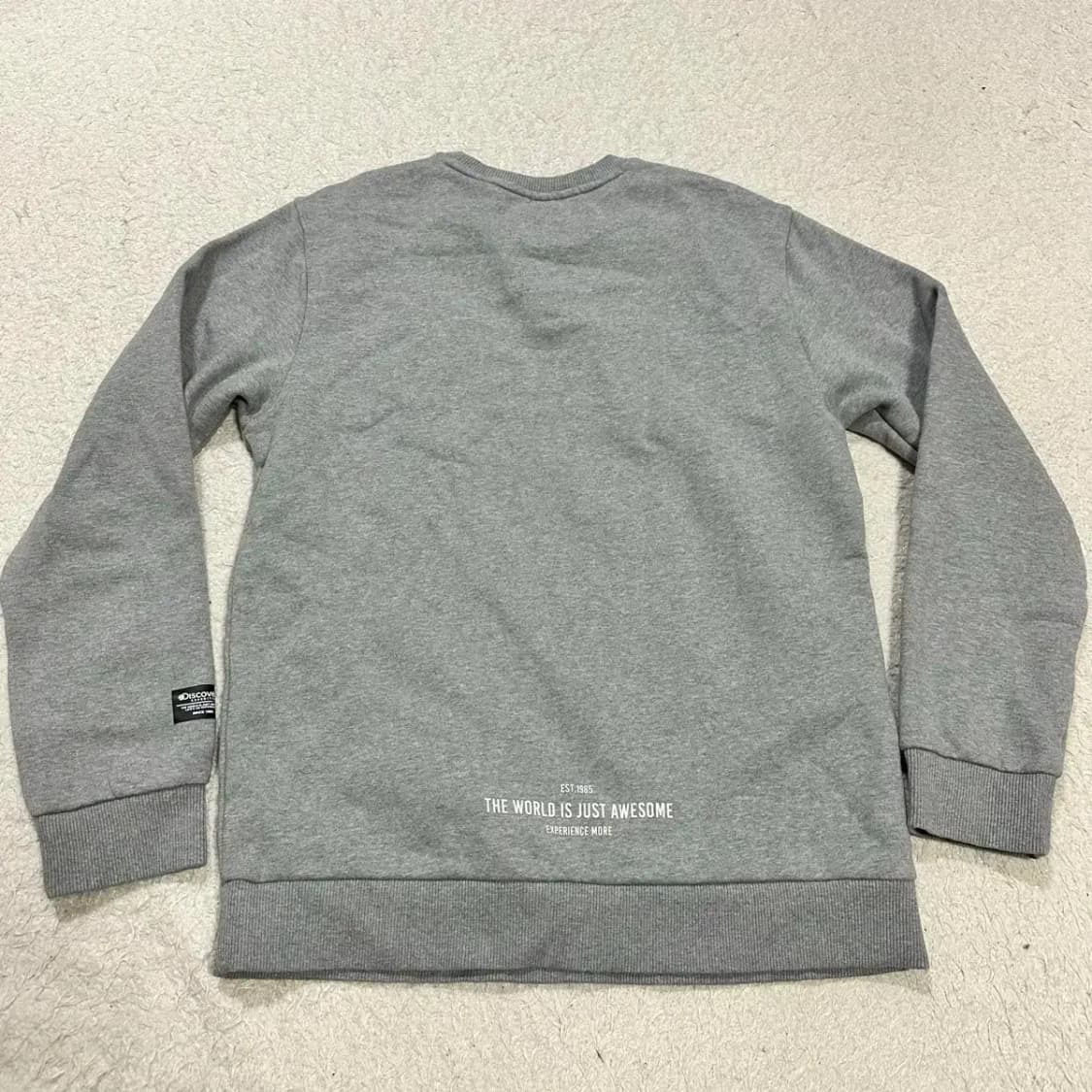 디스커버리 맨투맨 기모 105 상품이미지6