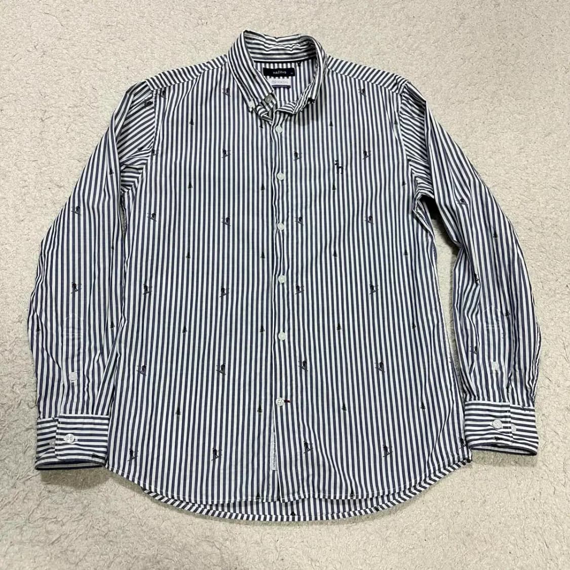 헤지스 셔츠 스트라이프 95 상품이미지1