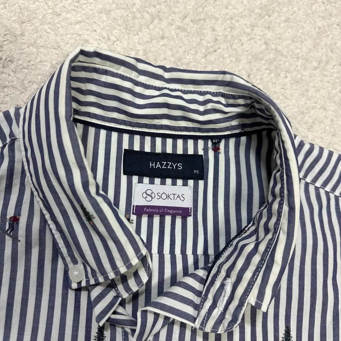 헤지스 셔츠 스트라이프 95 상품이미지3