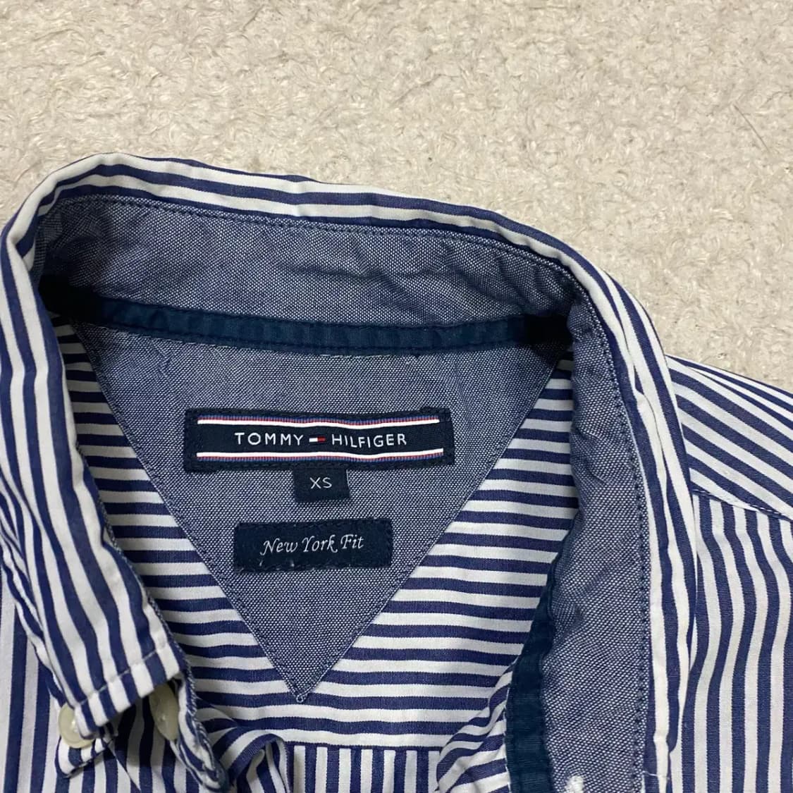 타미힐피거 셔츠 스트라이프 xs 상품이미지3