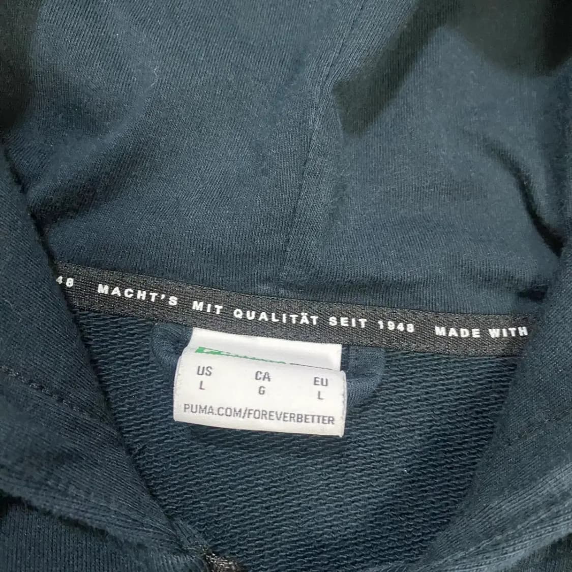 푸마 후드집업 L 상품이미지3