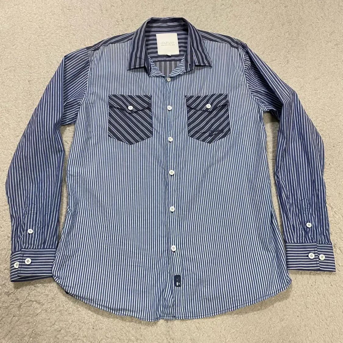 MLB 셔츠 스트라이프 105 상품이미지1