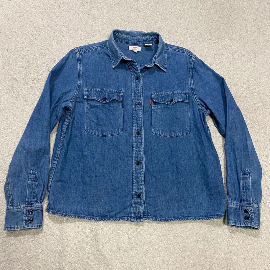 리바이스 데님 셔츠 여성 m 상품이미지1