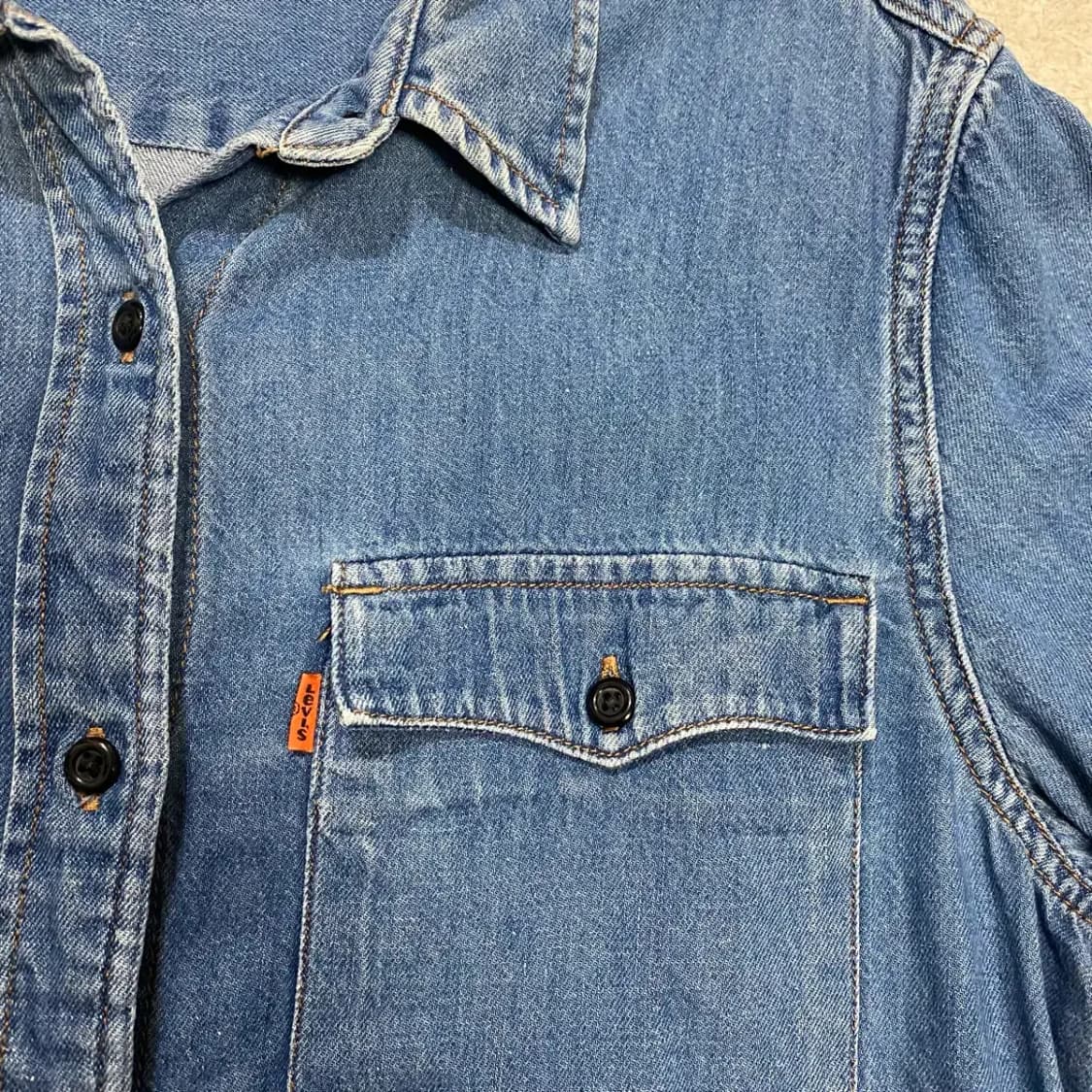 리바이스 데님 셔츠 여성 m 상품이미지2
