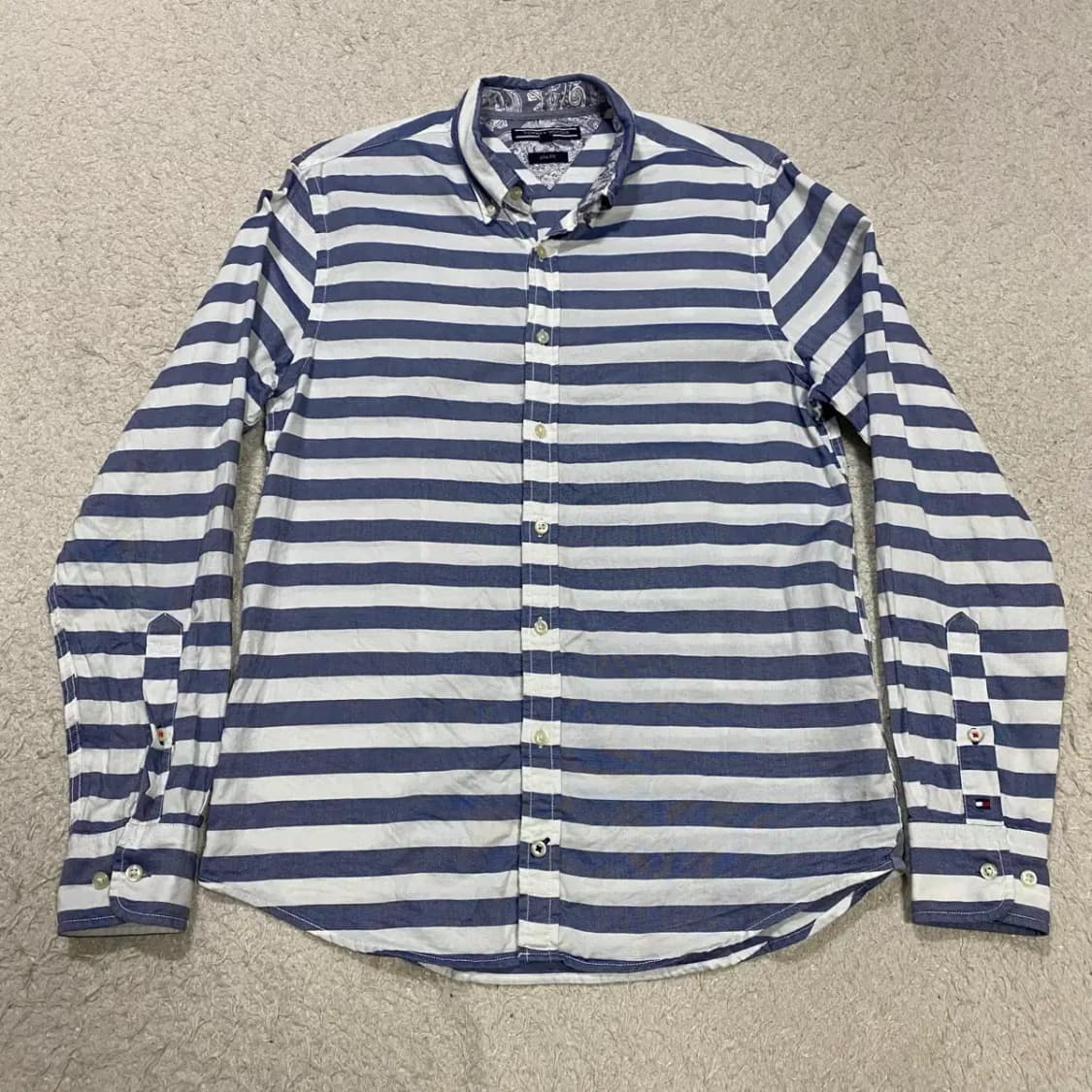 타미힐피거 셔츠 스트라이프 s 상품이미지1