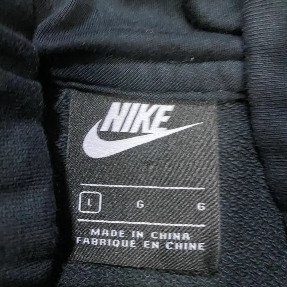 나이키 후드티 블랙 여성 L 90 상품이미지3