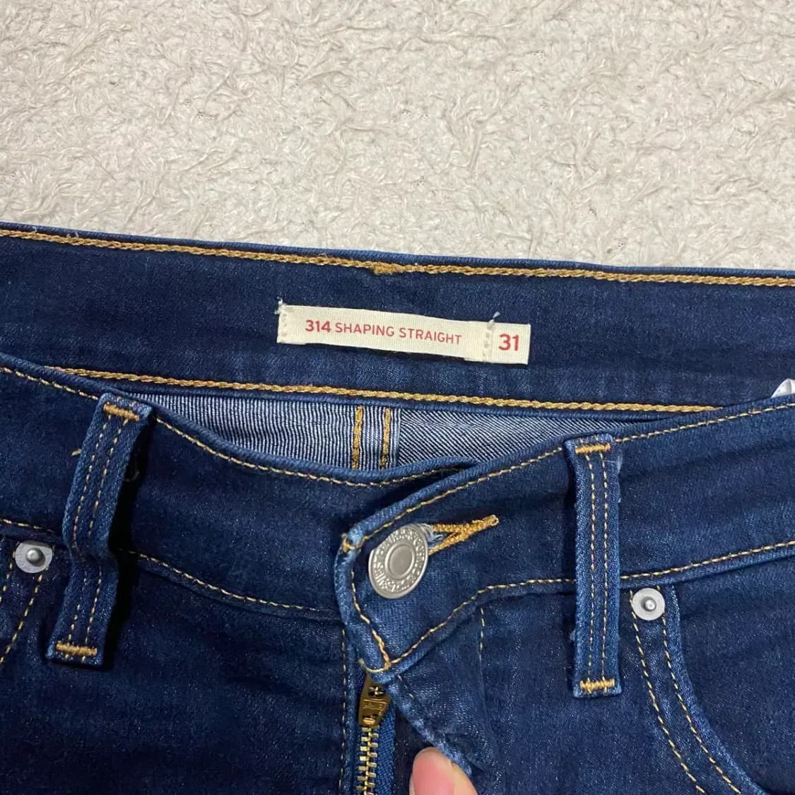 리바이스 청바지 데님 팬츠 여성 34인치 상품이미지2