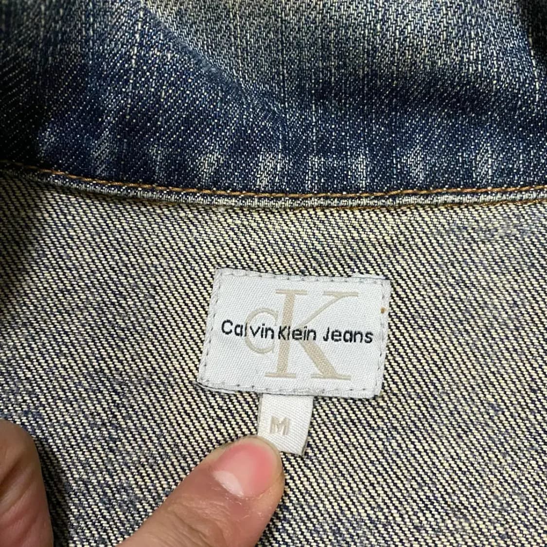 캘빈클라인 데님 자켓 m 상품이미지3