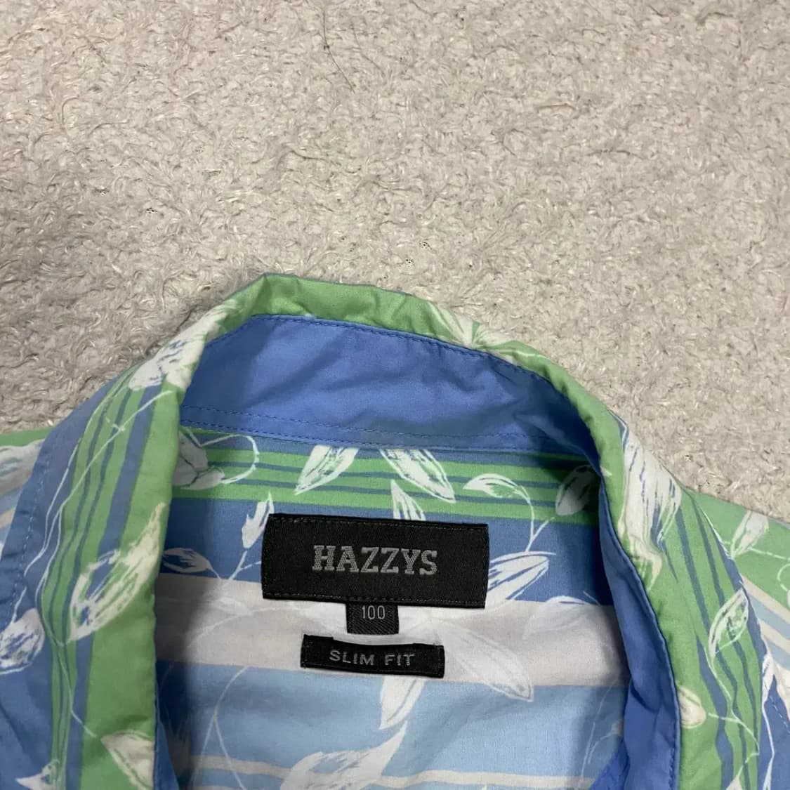 헤지스 셔츠 슬림핏 100 상품이미지3