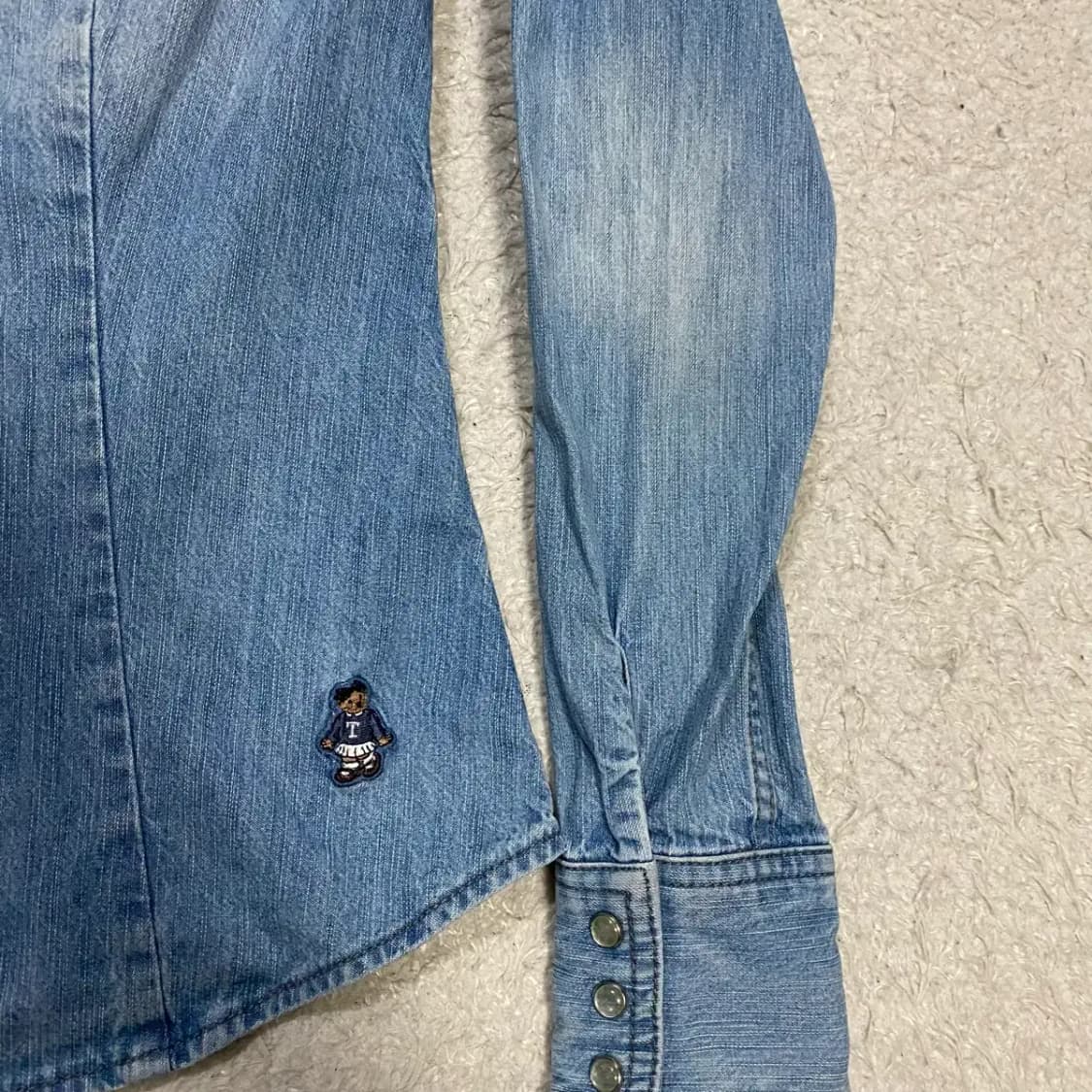 티니위니 데님 셔츠 여성 FS 상품이미지2