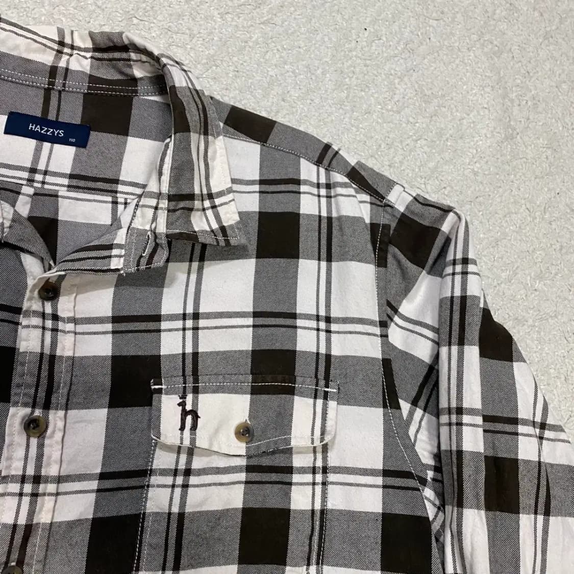헤지스 셔츠 체크 110 상품이미지2