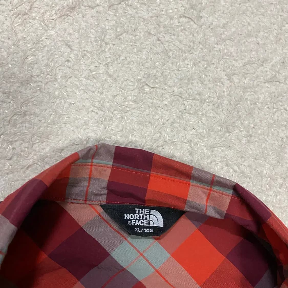 노스페이스 셔츠 체크 xl 105 상품이미지3