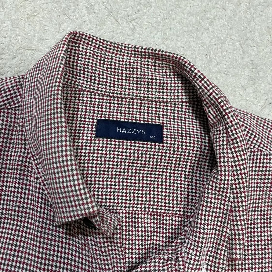 헤지스 셔츠 체크 100 상품이미지3