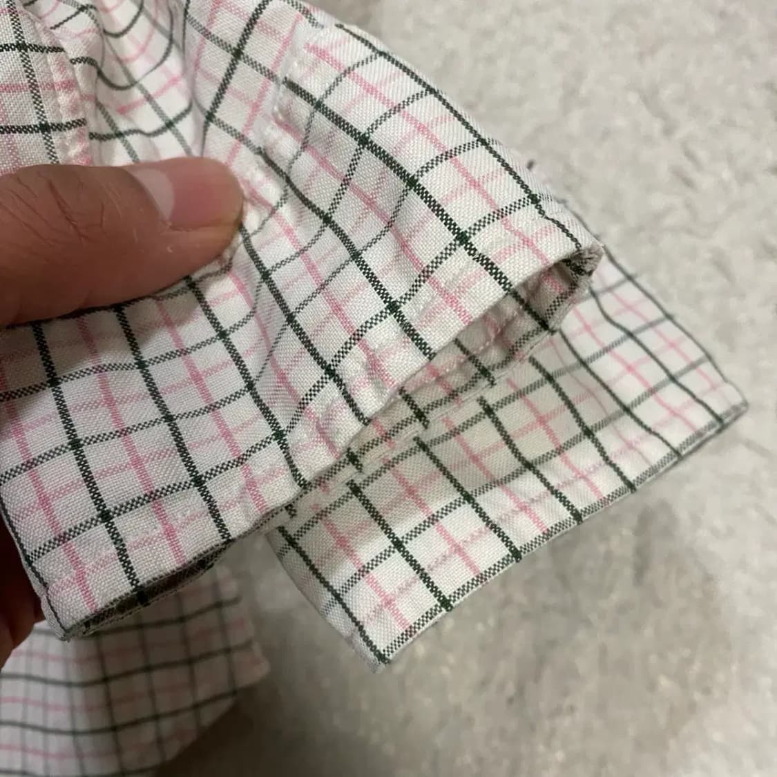 폴로 셔츠 체크 s 상품이미지2