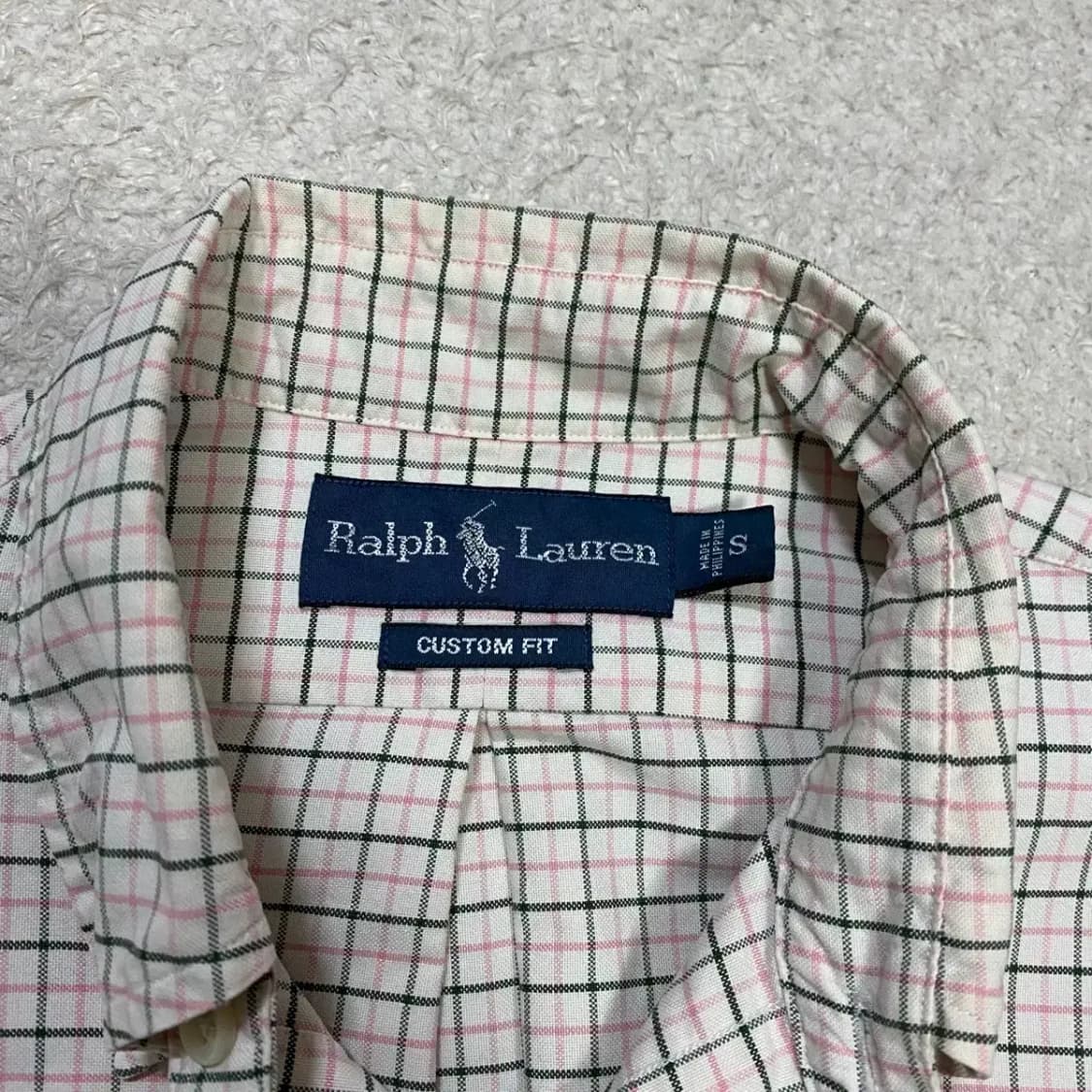 폴로 셔츠 체크 s 상품이미지3