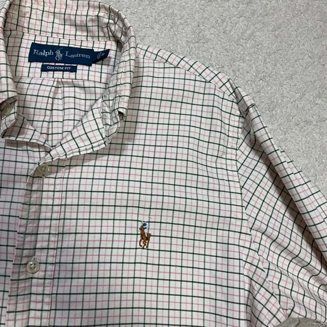 폴로 셔츠 체크 s 상품이미지4