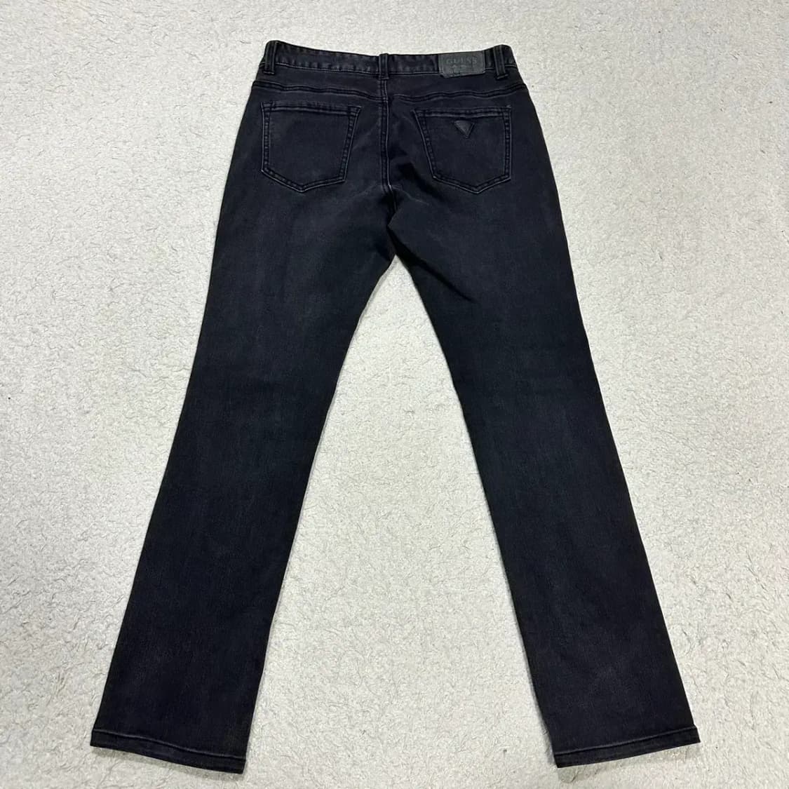 게스 청바지 흑청 데님 팬츠 29인치 상품이미지4