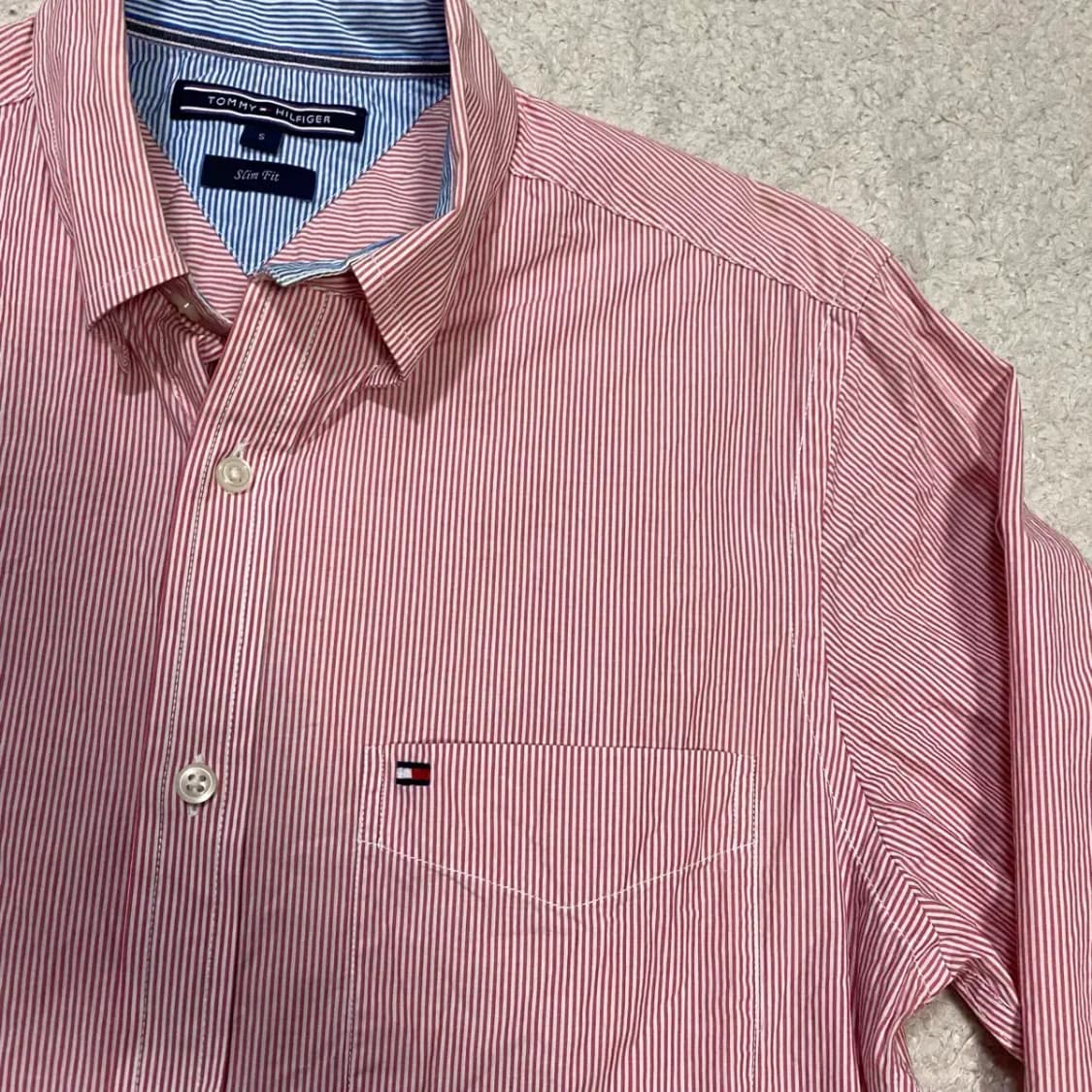 타미힐피거 셔츠 스트라이프 s 상품이미지2