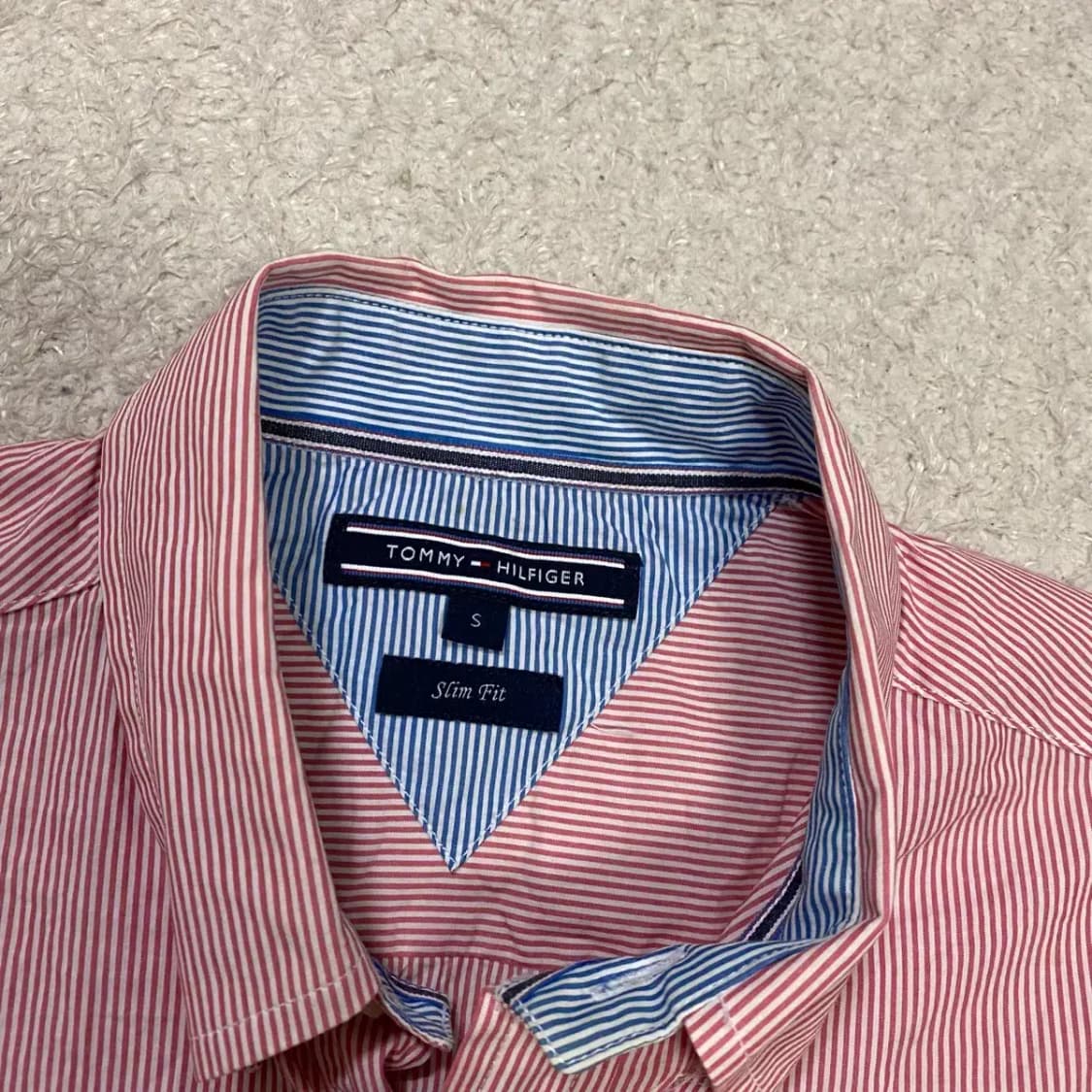 타미힐피거 셔츠 스트라이프 s 상품이미지3
