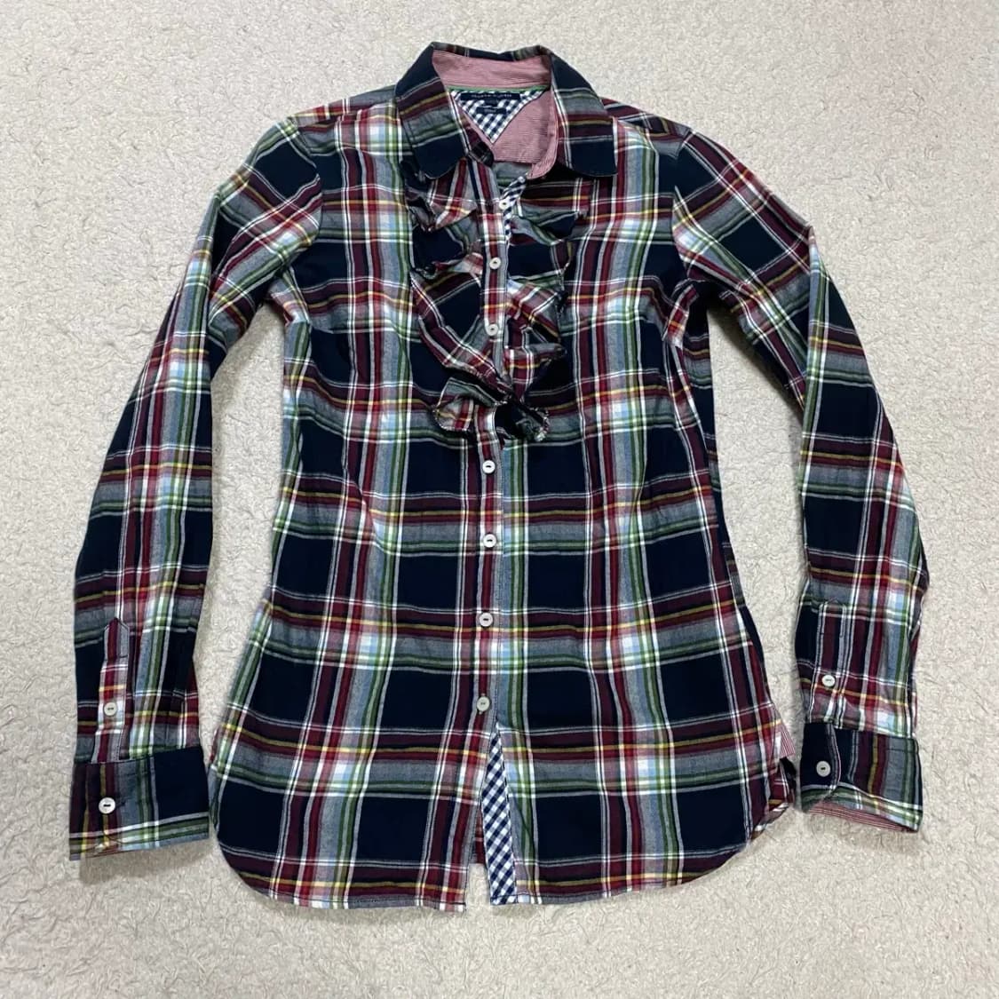 타미힐피거 셔츠 체크 여성 85 상품이미지1