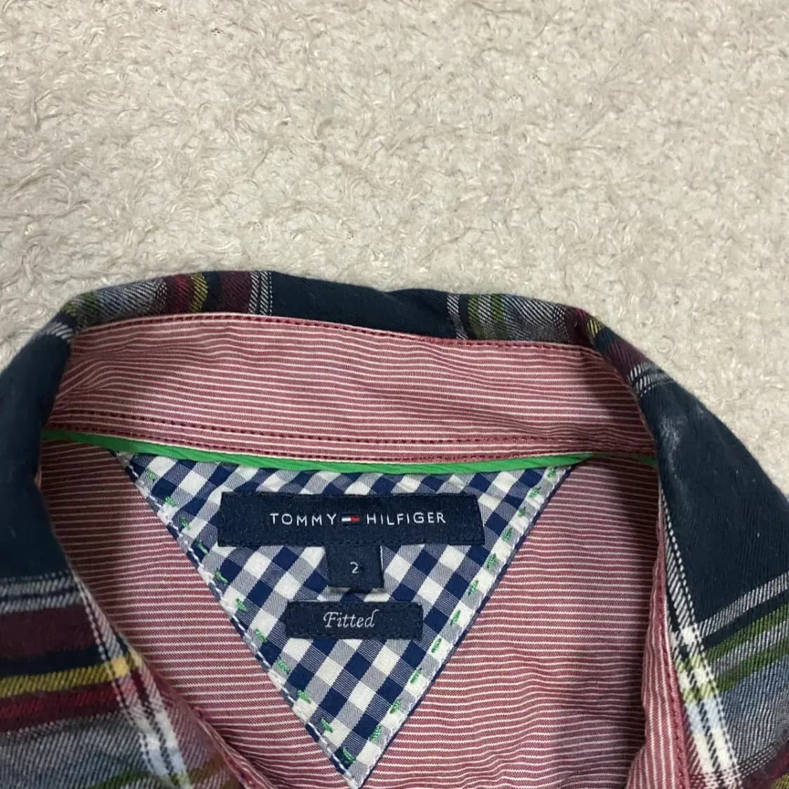 타미힐피거 셔츠 체크 여성 85 상품이미지3