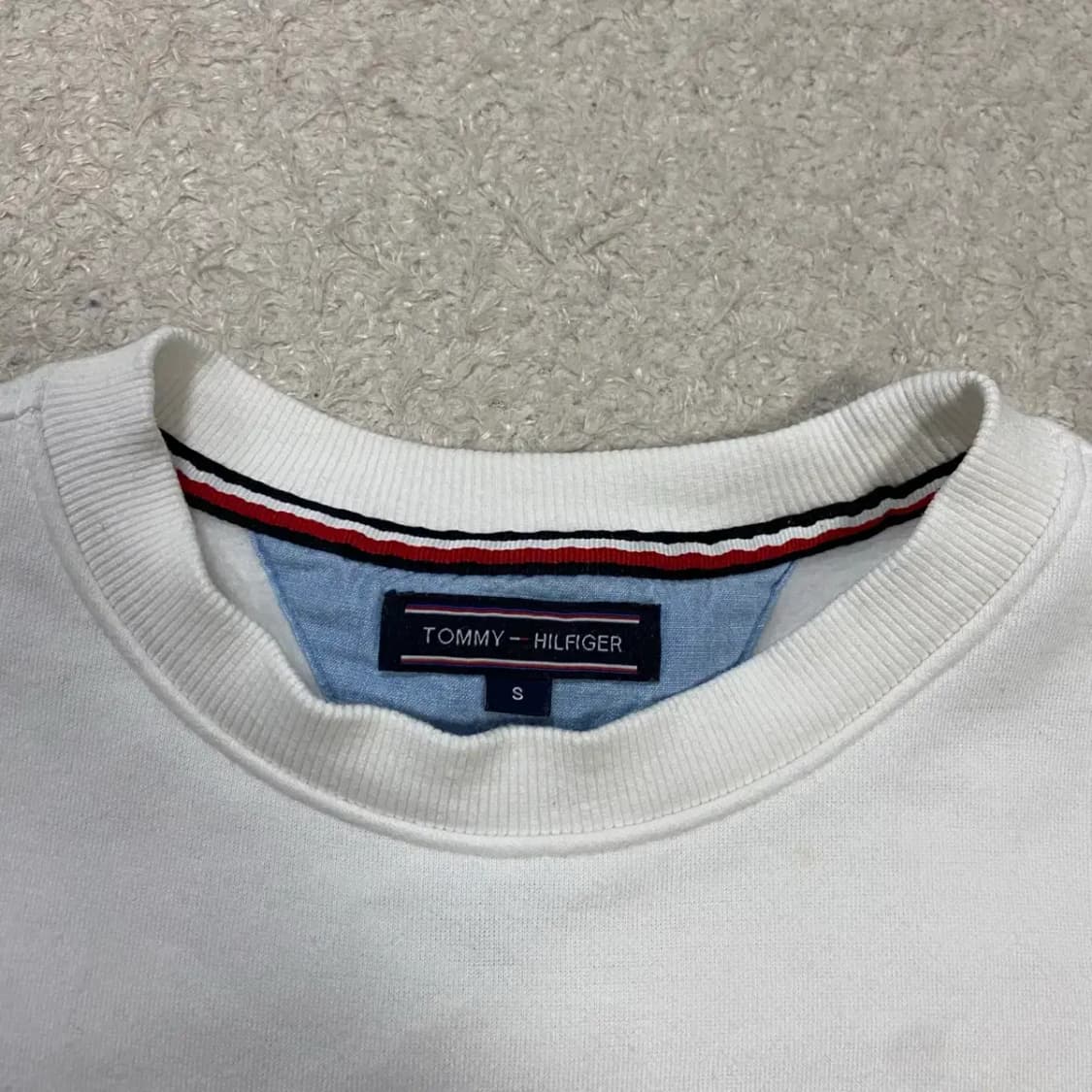 타미힐피거 맨투맨 기모 s 상품이미지3