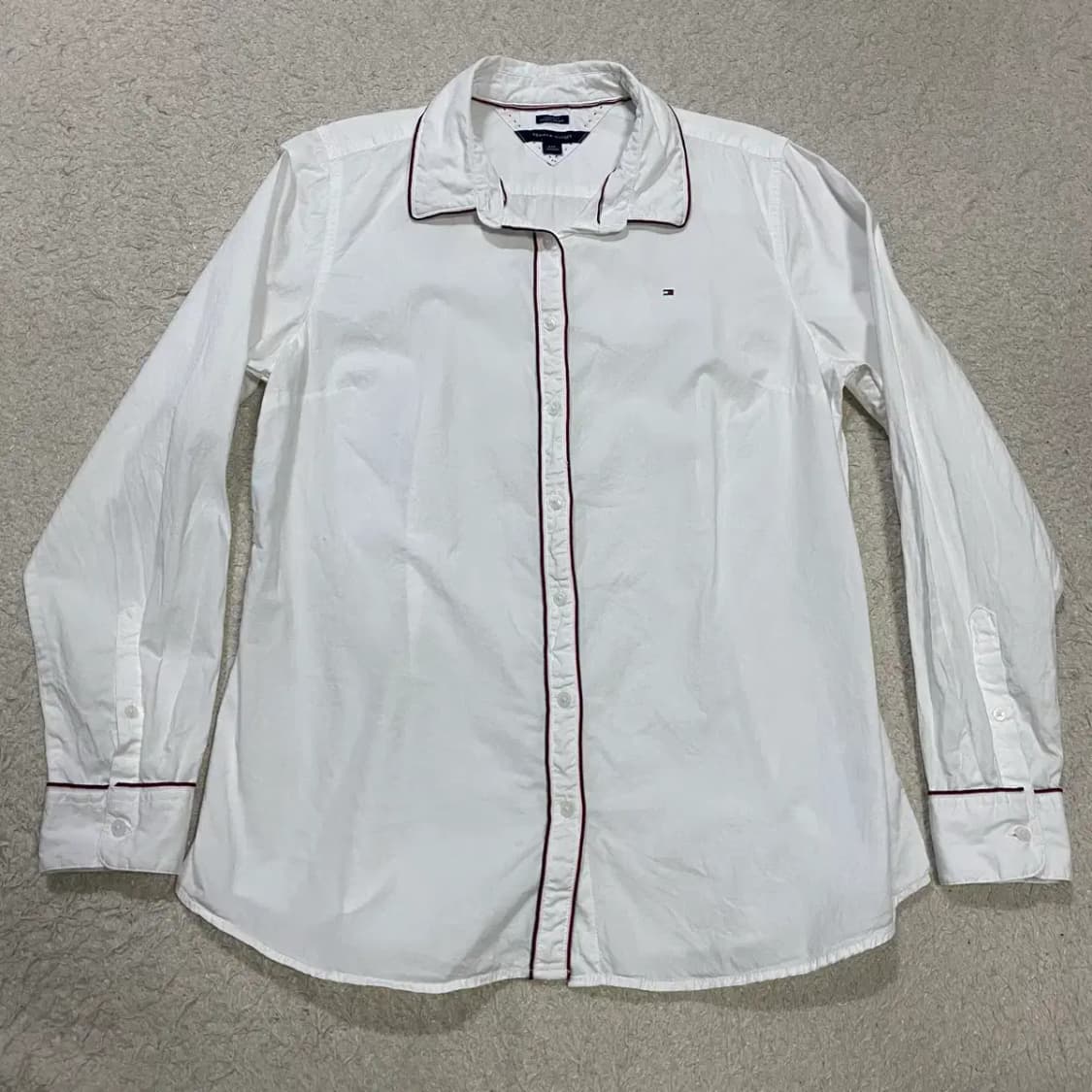 타미힐피거 셔츠 화이트 여성 L 상품이미지1
