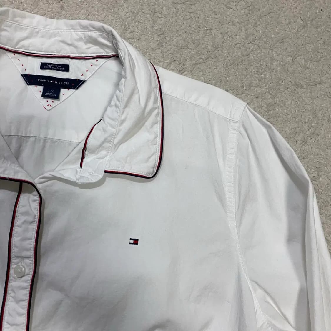 타미힐피거 셔츠 화이트 여성 L 상품이미지2