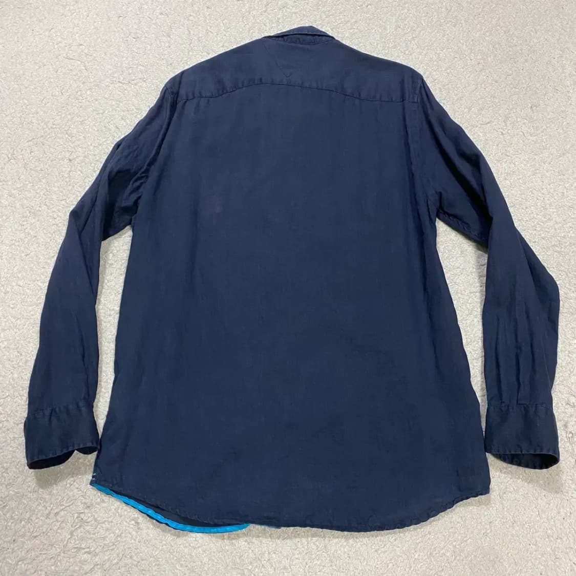 타미힐피거 린넨 셔츠 네이비 m 상품이미지5