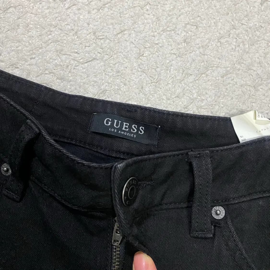 게스 블랙진 데님 팬츠 31인치 상품이미지2