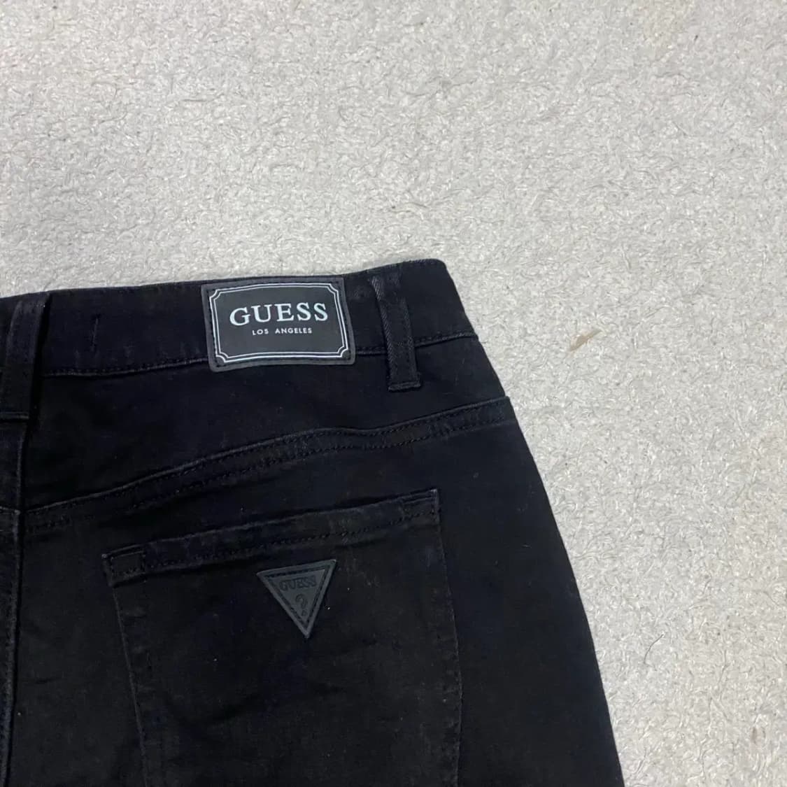 게스 블랙진 데님 팬츠 31인치 상품이미지5