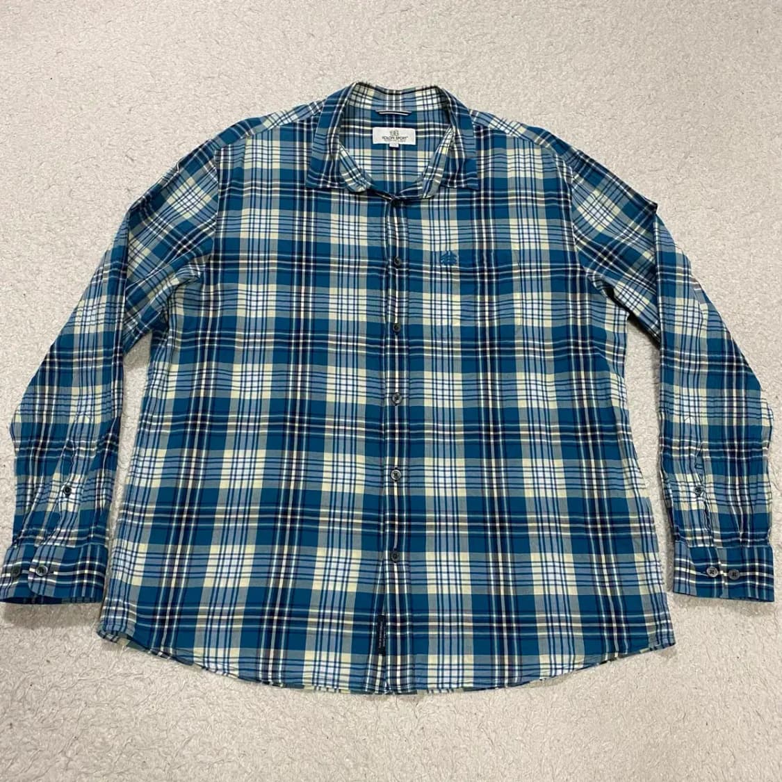 코오롱스포츠 셔츠 체크 상품이미지1