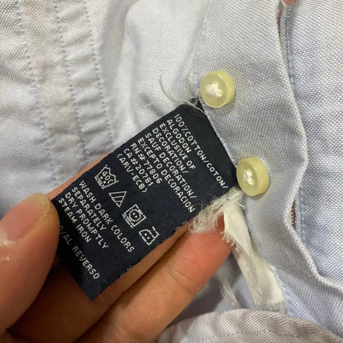 타미힐피거 셔츠 스트라이프 상품이미지4