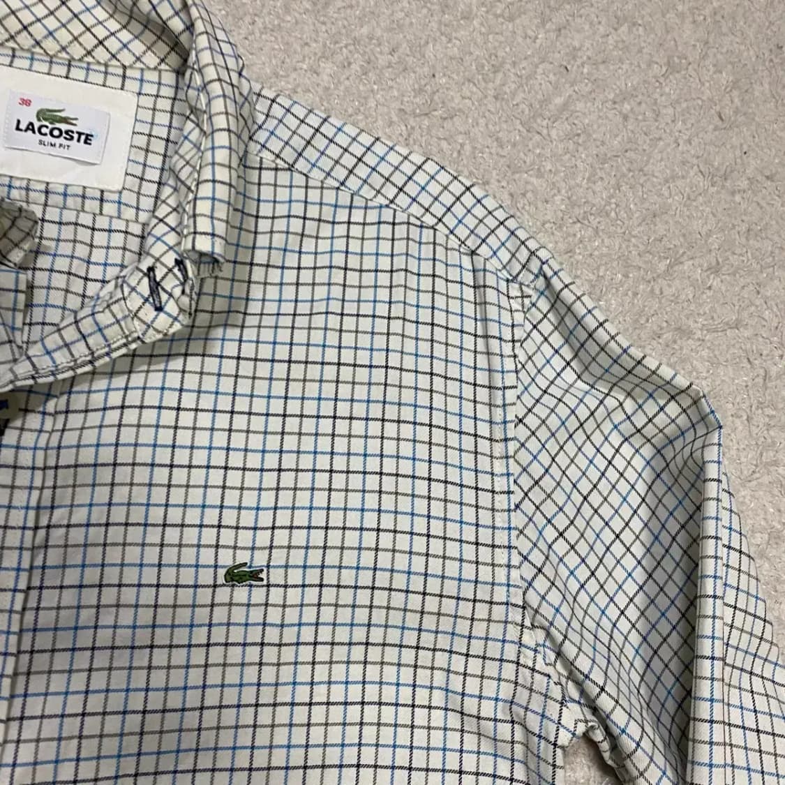 라코스테 셔츠 체크 95 상품이미지2