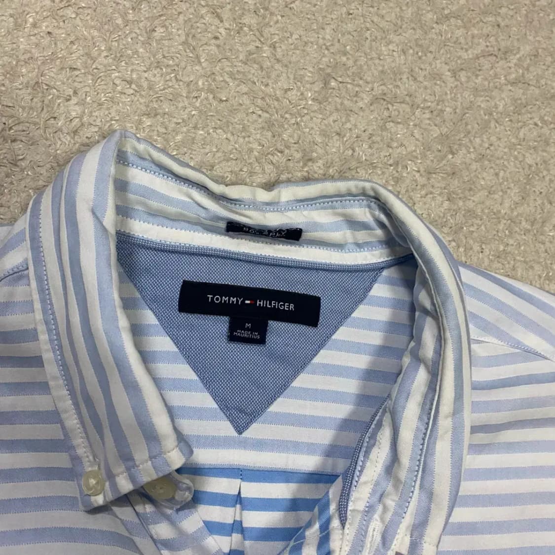 타미힐피거 셔츠 스트라이프 m 상품이미지2