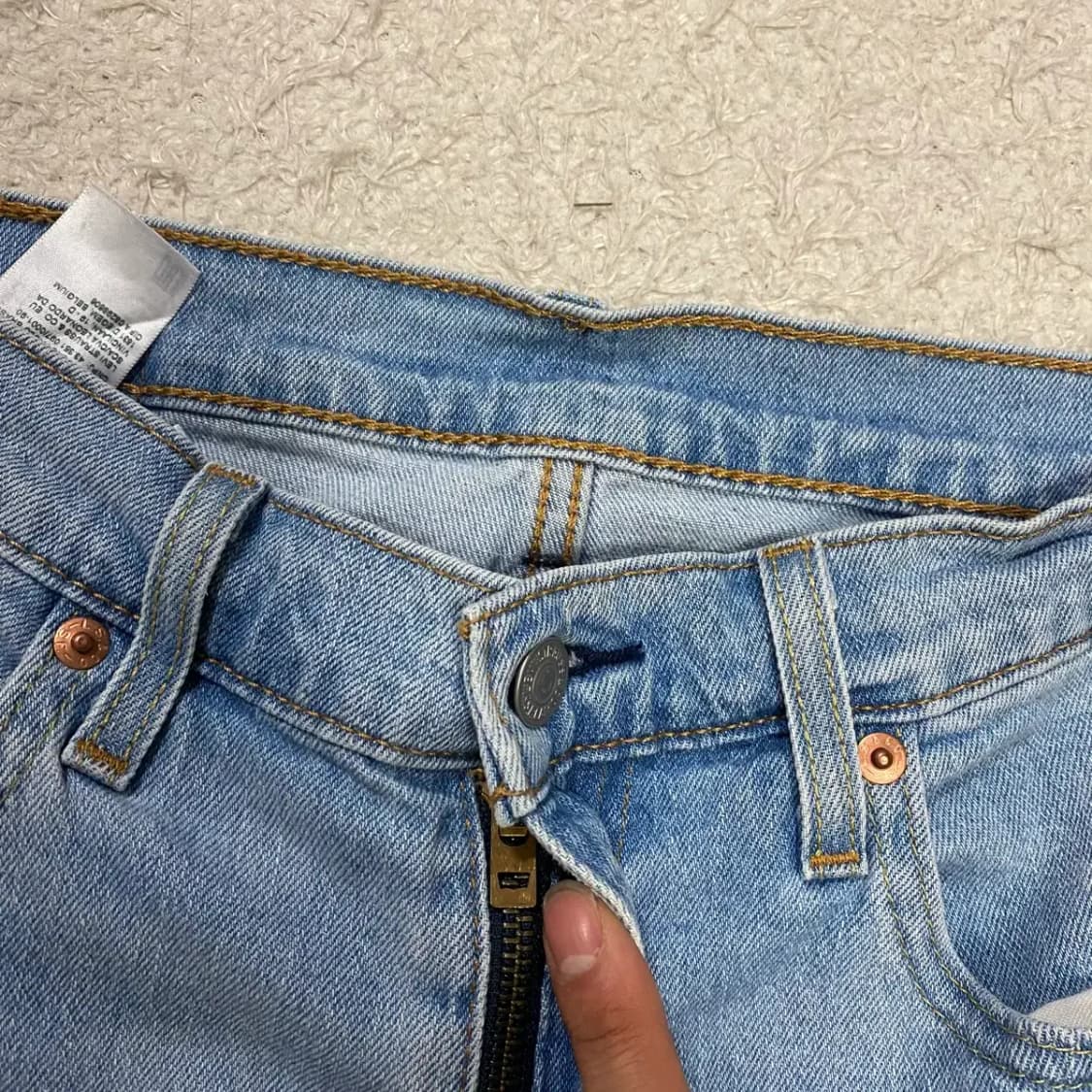 리바이스 502 청바지 데님 팬츠 30인치 상품이미지2