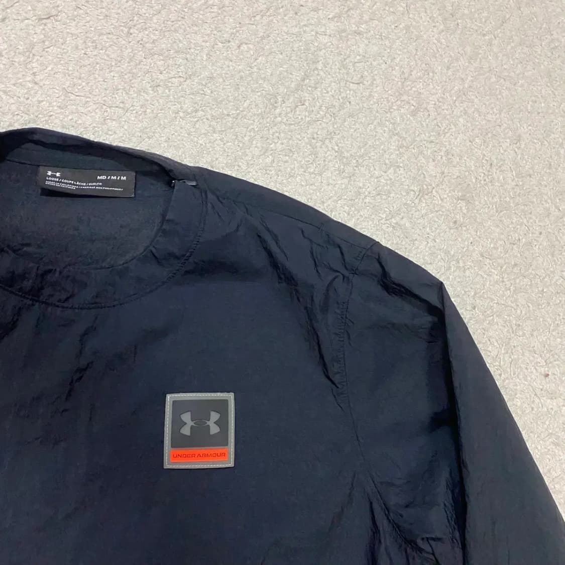 언더아머 트레이닝탑 바람막이 m 상품이미지2