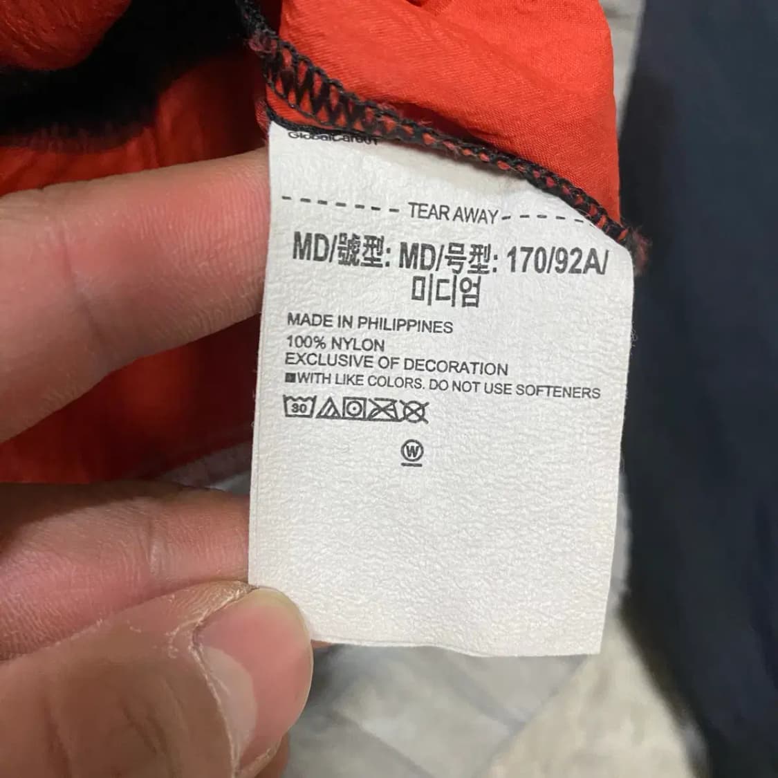 언더아머 트레이닝탑 바람막이 m 상품이미지4