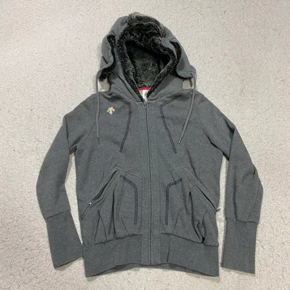 데상트 후드집업 기모 여성 85 상품이미지1