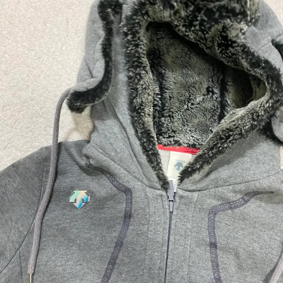 데상트 후드집업 기모 여성 85 상품이미지2