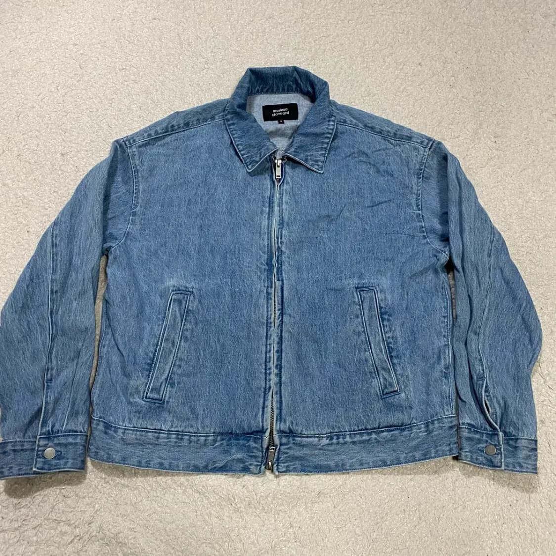 무신사스탠다드 데님 자켓 청자켓 m 상품이미지1