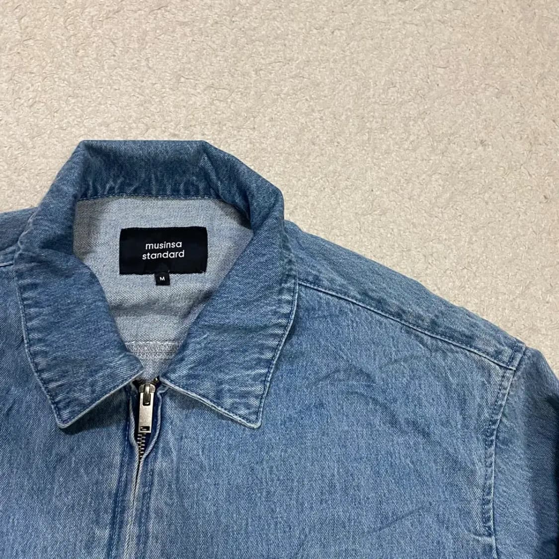 무신사스탠다드 데님 자켓 청자켓 m 상품이미지2