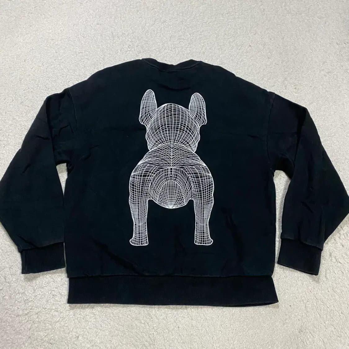 라이프워크 맨투맨 블랙 L 상품이미지5