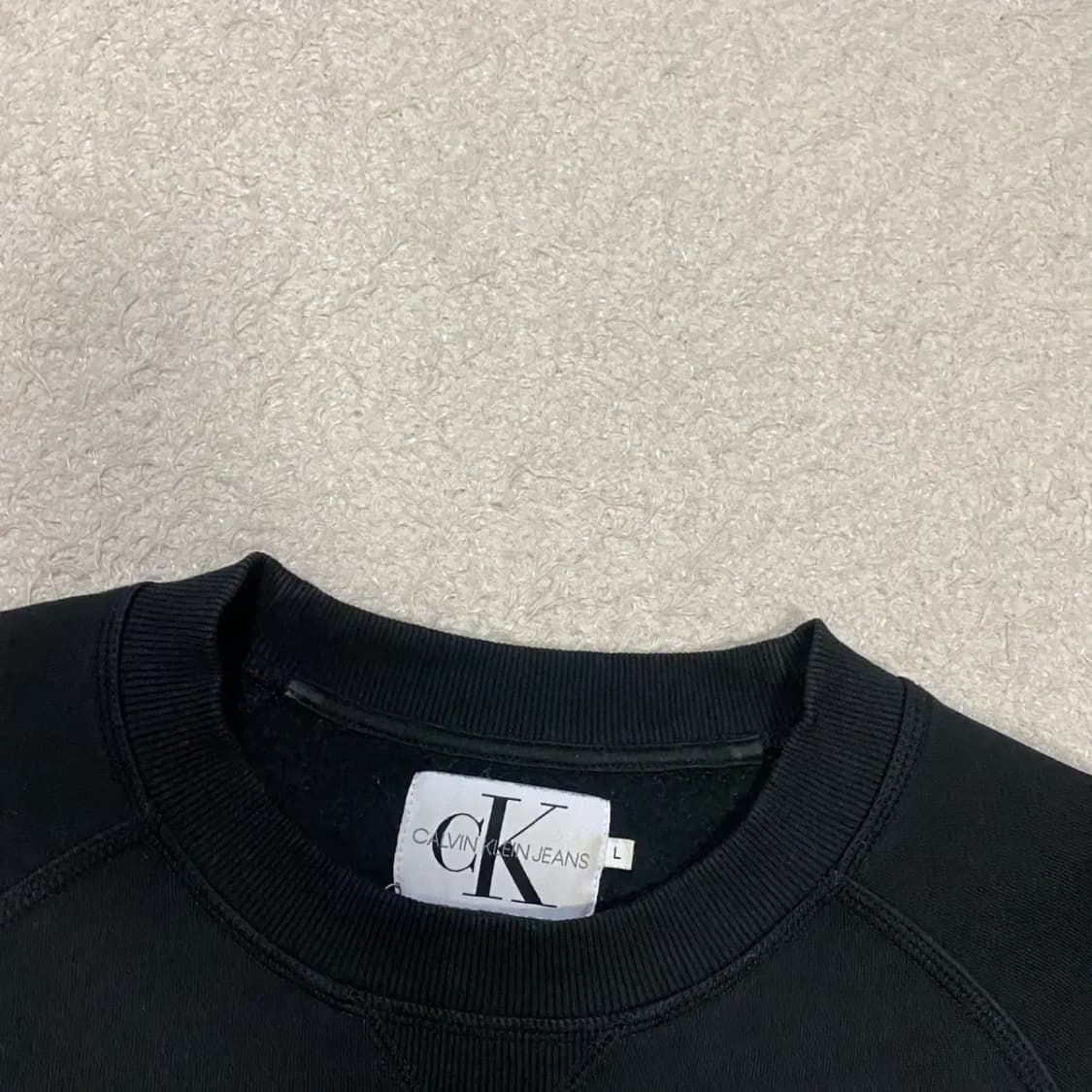 캘빈클라인 맨투맨 기모 L 상품이미지3