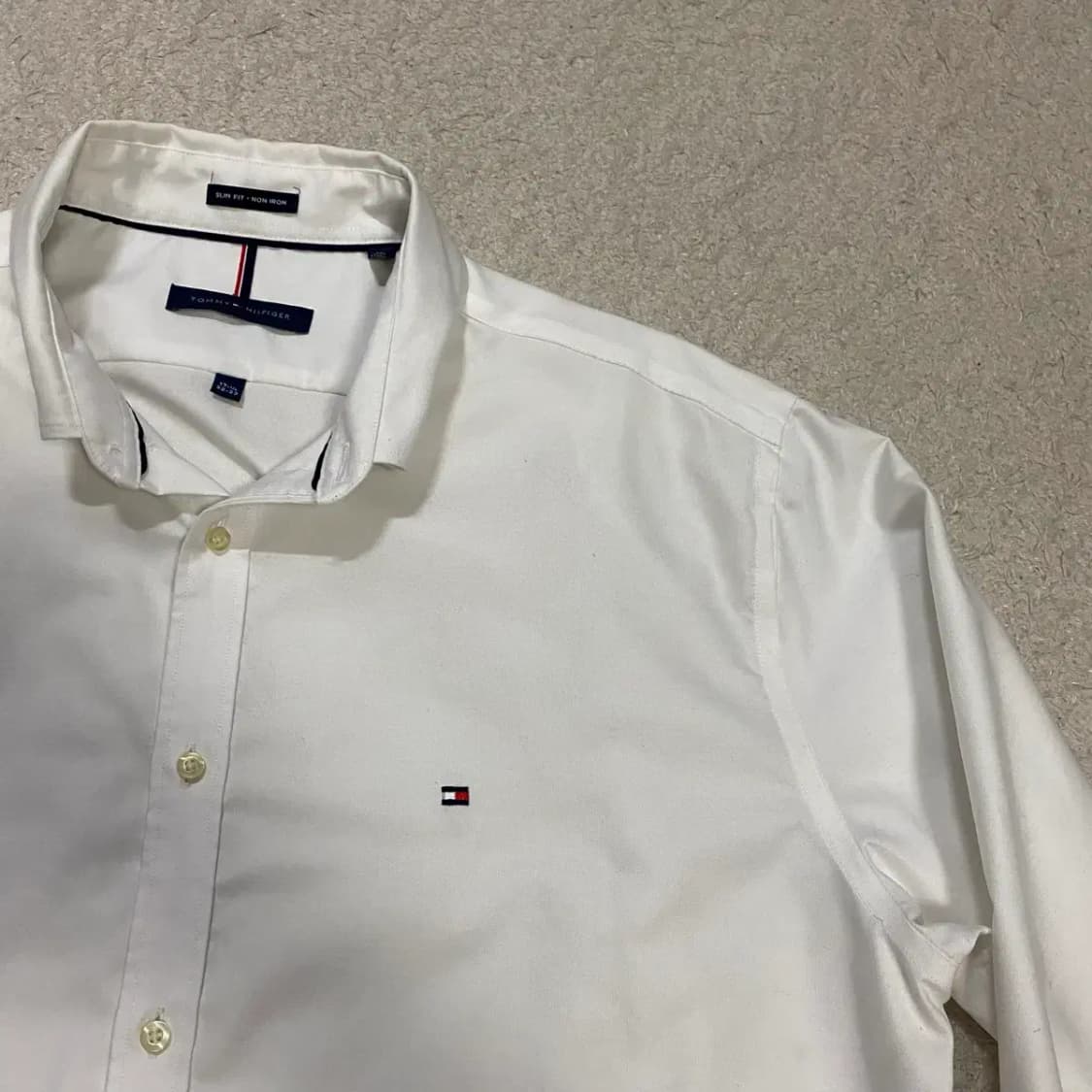 타미힐피거 셔츠 화이트 상품이미지2