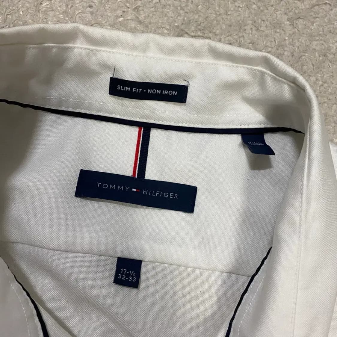 타미힐피거 셔츠 화이트 상품이미지3